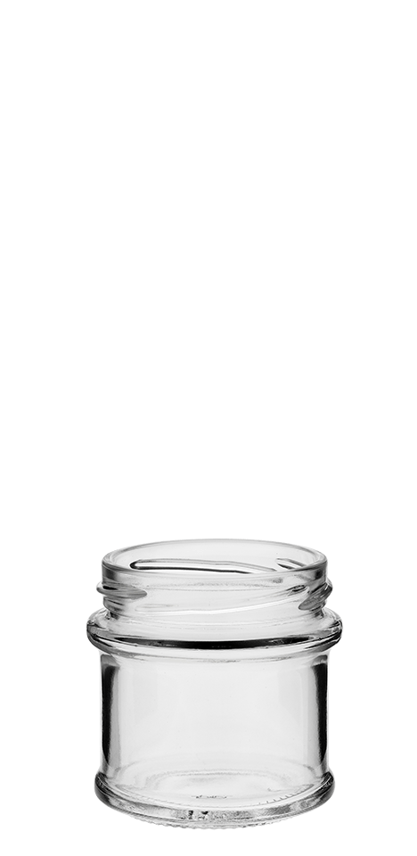 Profile jar 130ml 63TO Glass flint